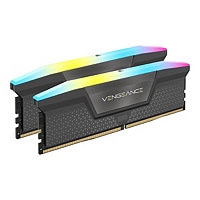 CORSAIR Vengeance RGB - DDR5 - kit - 64 GB: 2 x 32 GB - DIMM 288-pin - 6000