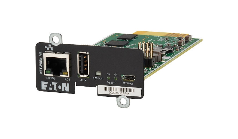 Eaton Network Card-M3 - carte de supervision distante - Gigabit Ethernet x 1