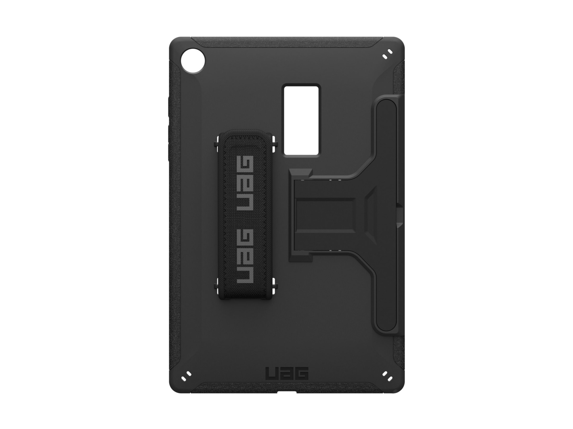 Thumbnail 3 of 16 for UAG Case for Samsung Galaxy Tab A9+ (11") with Kickstand and Handstrap - Black