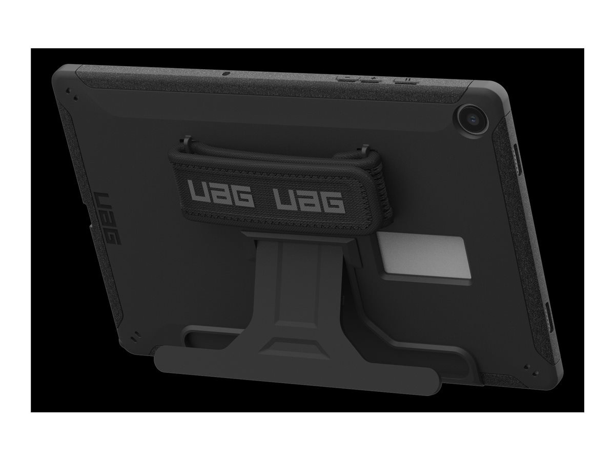 Thumbnail 5 of 16 for UAG Case for Samsung Galaxy Tab A9+ (11") with Kickstand and Handstrap - Black