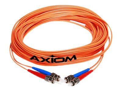 Axiom SC-SC Multimode Duplex OM1 62.5/125 Fiber Optic Cable - 3m - Orange -