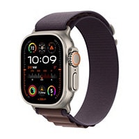 Apple Watch Ultra 2 (GPS+Cell) 49mm Titanium Case w Med Indigo Alpine Loop