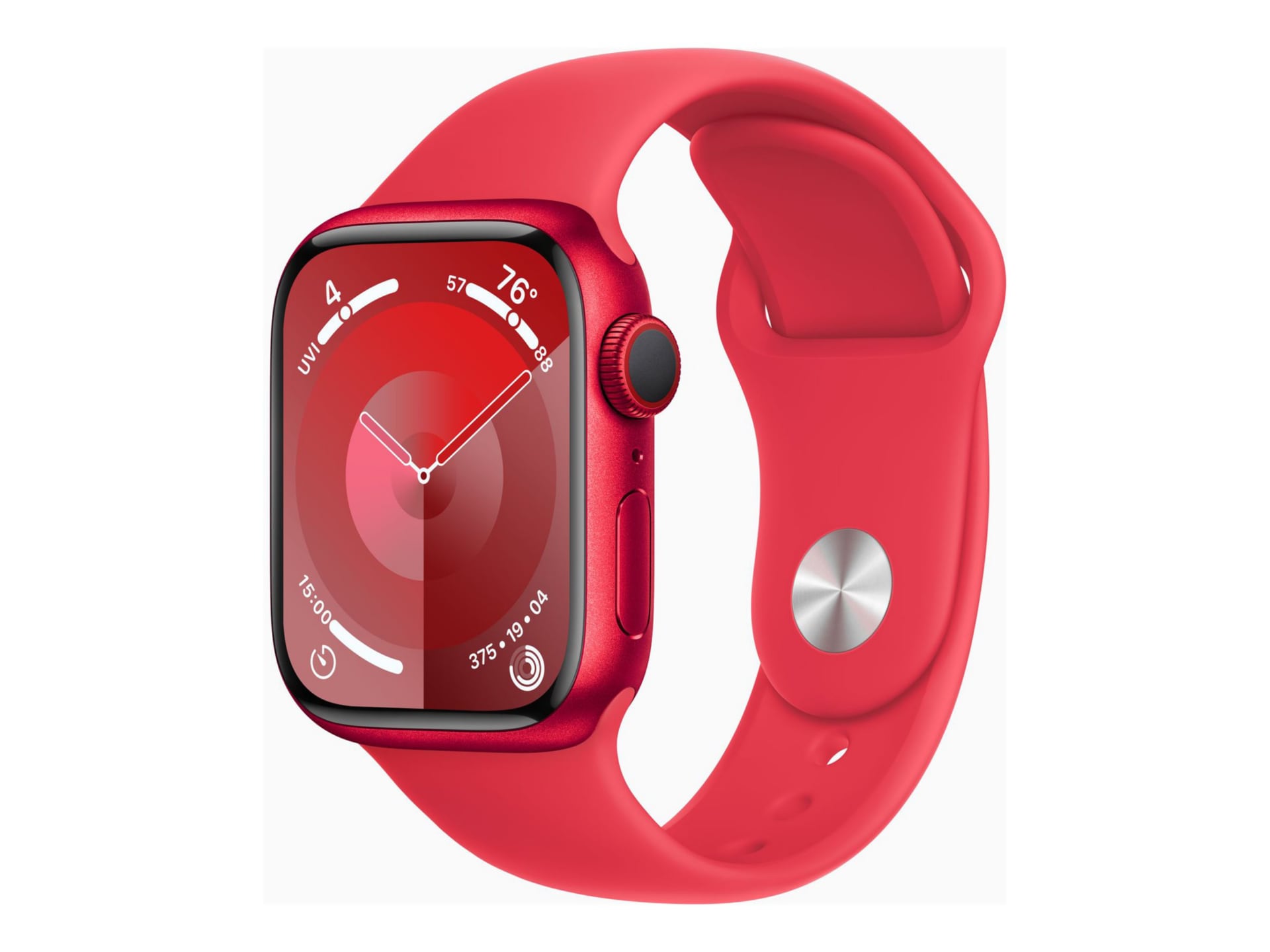 Apple Watch Series 9 (GPS+Cell) 41mm (PRODUCT)RED Aluminum M/L Sport Band