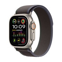 Apple Watch Ultra 2 (GPS + Cellular) - 49mm Titanium Case with M/L Blue/Black Trail Loop - 64 GB