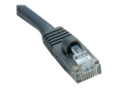 Eaton Tripp Lite Series Cat5e 350 MHz Outdoor-Rated Molded (UTP) Ethernet Cable (RJ45 M/M), PoE - Gray, 100 ft. (30.5 m)