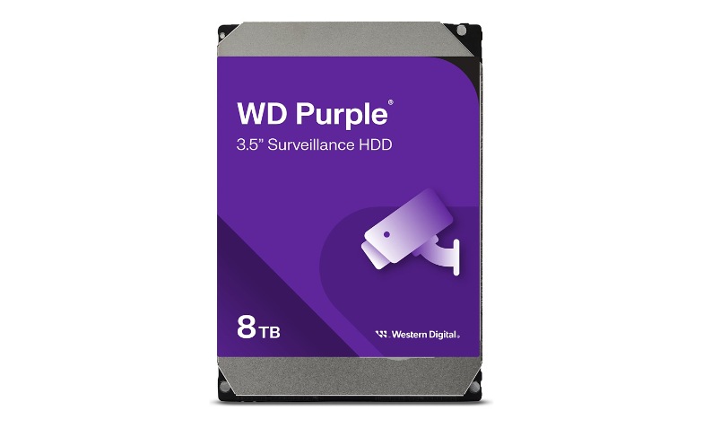 WD Purple WD85PURZ - hard drive - 8 TB - SATA 6Gb/s - WD85PURZ