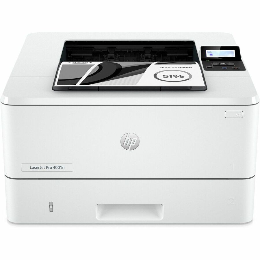 HP LaserJet Pro 4001 4001n Wired/Wireless Laser Printer - Monochrome