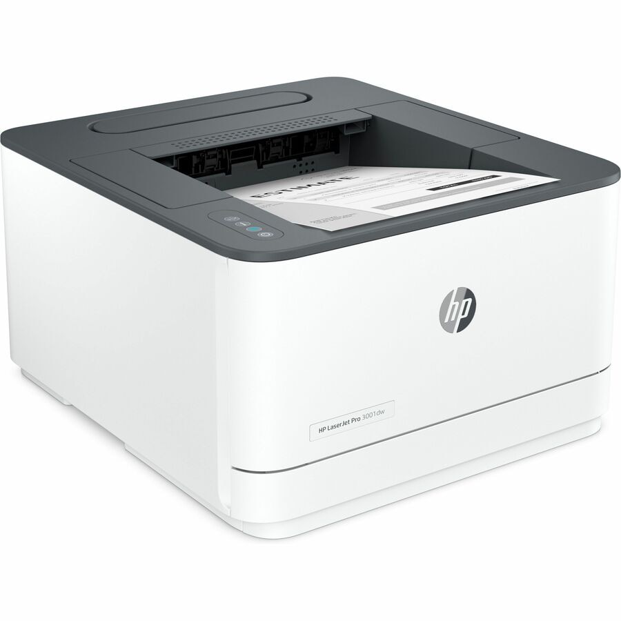 HP LaserJet Pro 3001dw Desktop Wired/Wireless Laser Printer - Refurbished - Monochrome