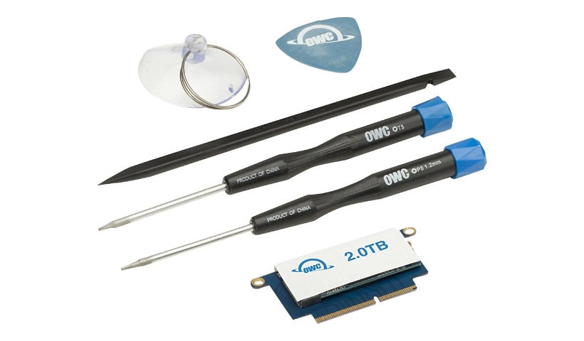 OWC Aura Pro NT - SSD Upgrade Kit with Tools - SSD - High Performance - 2 TB - PCIe 3.1 x4 (NVMe)
