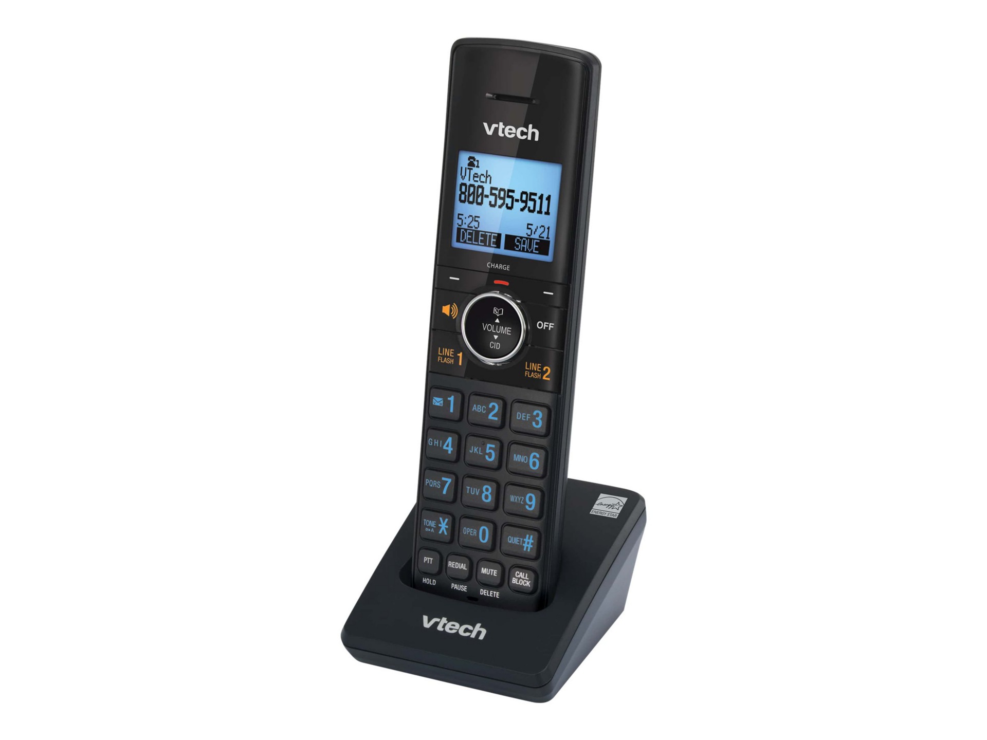 VTech DS6250 - cordless extension handset with caller ID/call waiting