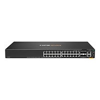 HPE Aruba Networking CX 6200F 24G 4SFP TAA Switch - switch - Max. Stacking