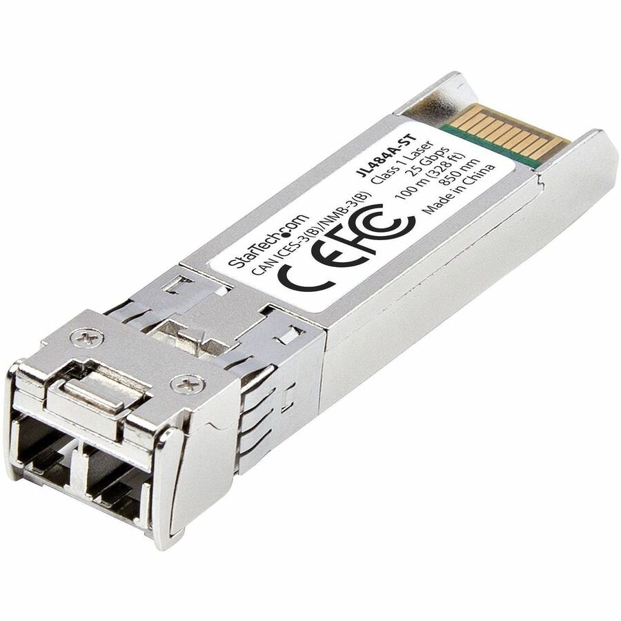 StarTech.com HPE JL484A Compatible SFP28 Module, 25GBase-SR, 25Gb Multimode Fiber (MMF), LC Transceiver, 100m (328ft),