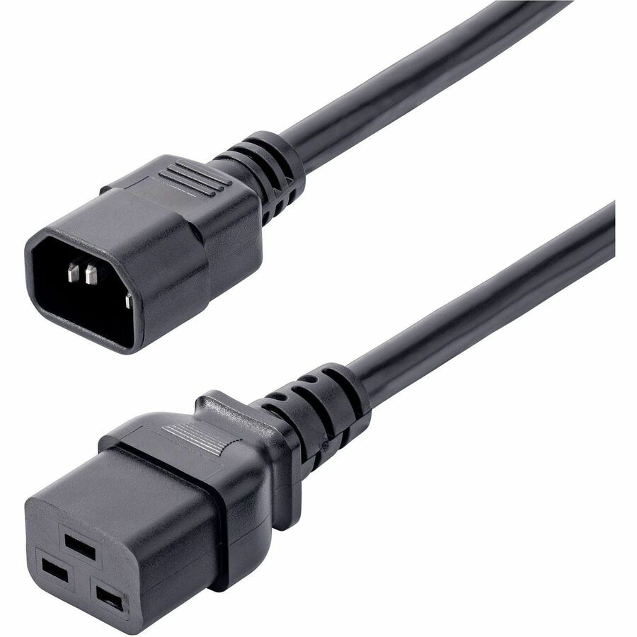 StarTech.com 6ft (1.8m) Heavy Duty Power Cord, C14 to C19, 15A 250V, 14AWG,