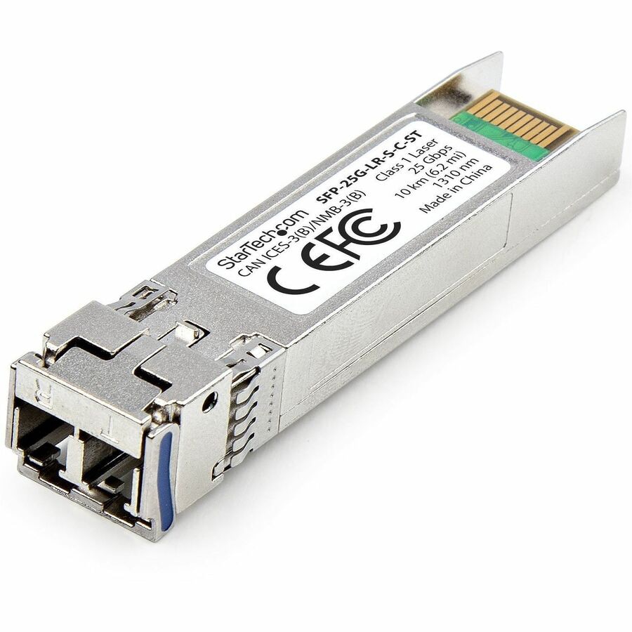 StarTech.com Cisco SFP-25G-LR-S Compatible SFP28 Module, 25G (SMF), 1310nm, 25 GbE, 10km (6.2mi), LC Transceiver