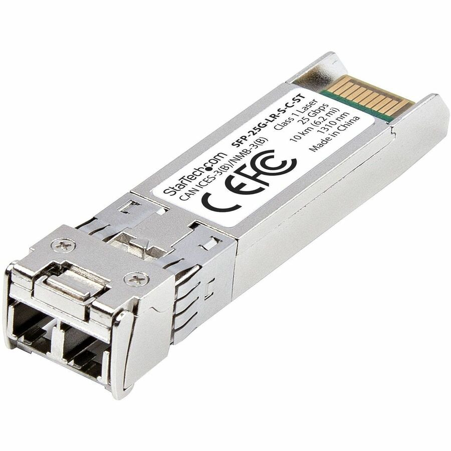 StarTech.com Cisco SFP-25G-SR-S Compatible SFP28 Module, 25Gb Multimode Fiber (MMF), 25GBASE-SR LC Transceiver, 100m