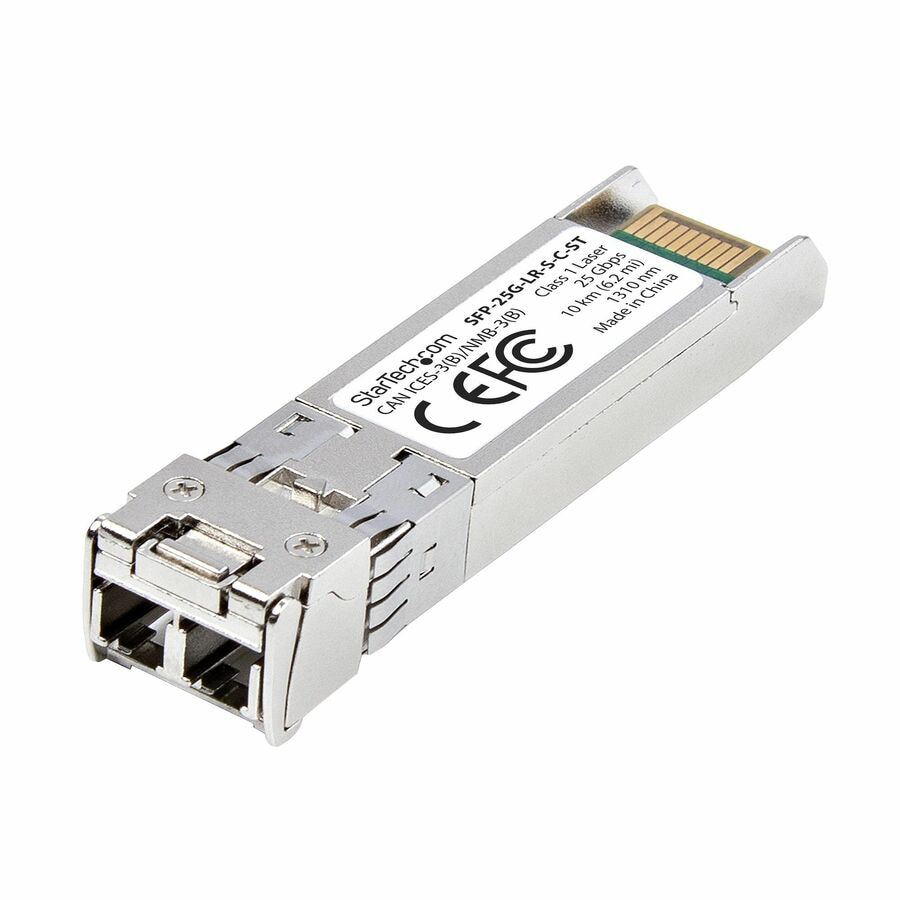 Thumbnail 2 of 8 for StarTech.com Cisco SFP-25G-SR-S Compatible SFP28 Module, 25G Multimode (MMF), 850nm, 25GbE, 100m (328ft), LC Transceiver
