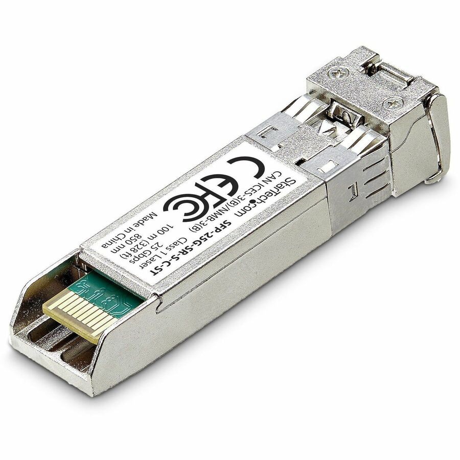 Thumbnail 4 of 8 for StarTech.com Cisco SFP-25G-SR-S Compatible SFP28 Module, 25G Multimode (MMF), 850nm, 25GbE, 100m (328ft), LC Transceiver