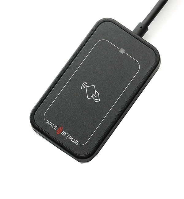 RF IDeas WAVE ID Plus Mini V3 iClass ID/SE/Seos USB SDK with 16" Cable Read