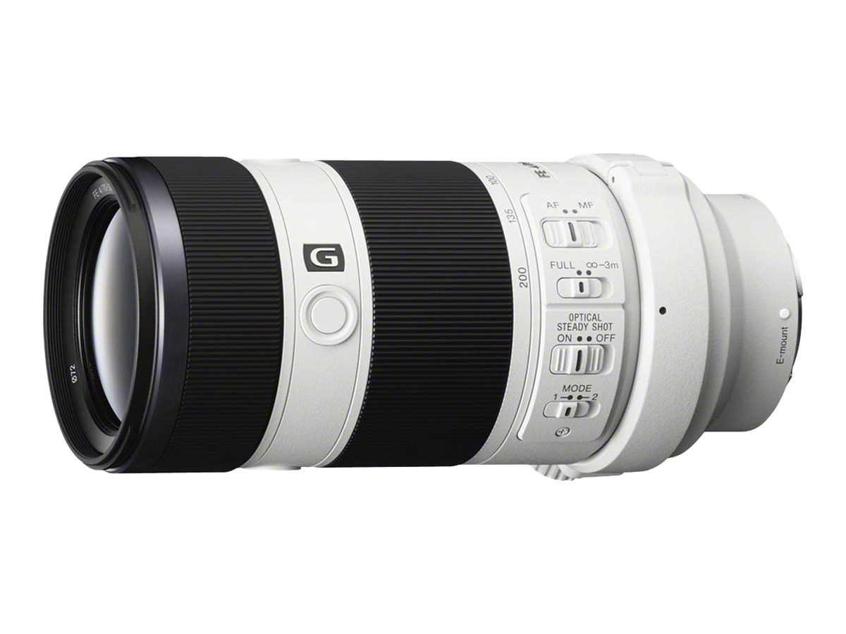 Sony SEL70200G - telephoto zoom lens - 70 mm - 200 mm