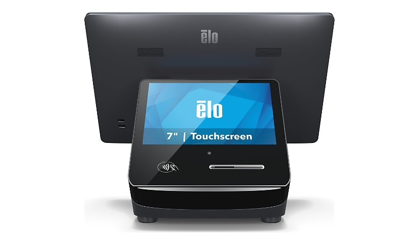 Elo Pay 7" - all-in-one - Snapdragon 660 2.2 GHz - 4 GB - flash 64 GB - LCD 7" - with Z70 POS Stand & External Hub
