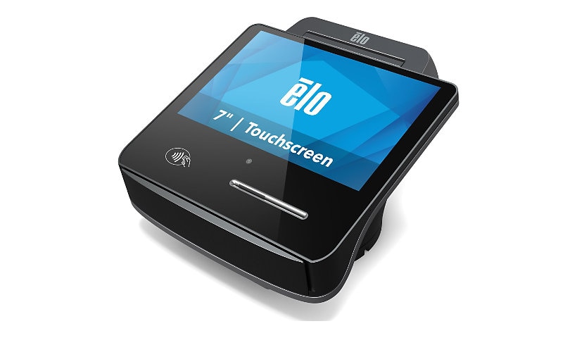 Elo Pay 7" - all-in-one - Snapdragon 660 2.2 GHz - 4 GB - flash 64 GB - LCD 7" - with Printer Stand
