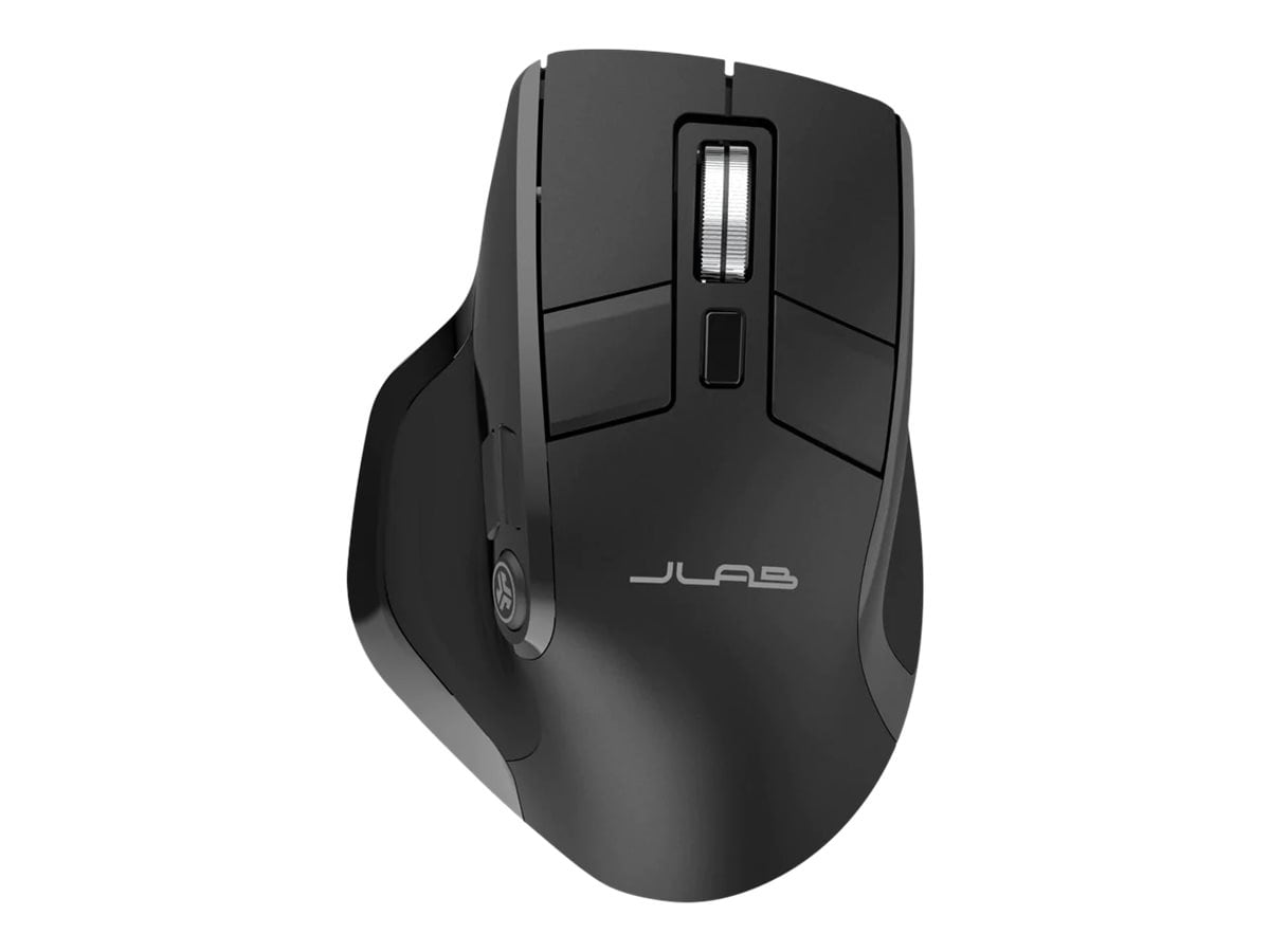 JLab Epic - mouse - 2.4 GHz, Bluetooth 5.2 - black