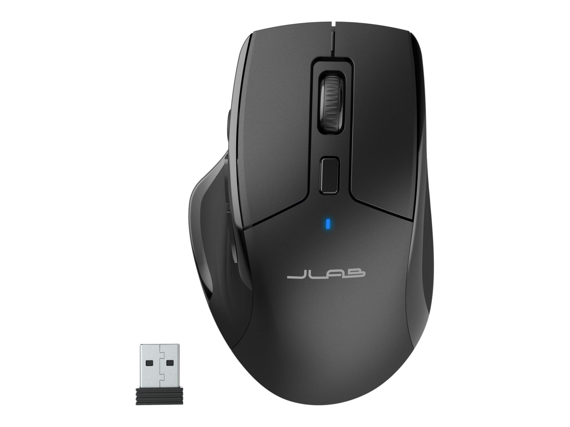 JLab JBuds - mouse - 2.4 GHz, Bluetooth 5.2 - black