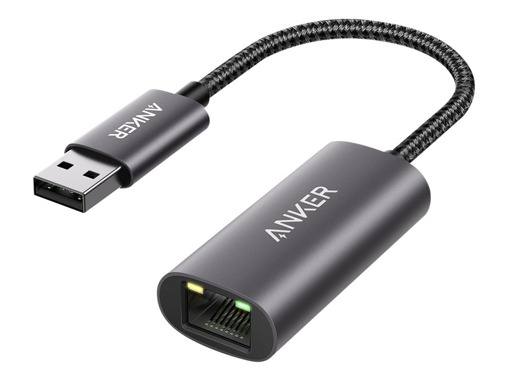 Anker PowerExpand - network adapter - USB 3.0 - Gigabit Ethernet x 1