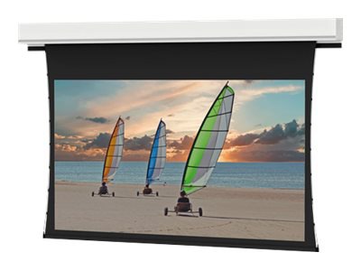 Da-Lite Tensioned Advantage Series Projection Screen - Ceiling-Recessed Electric Screen - 123in Screen