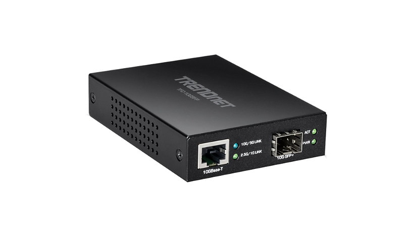 TRENDnet 10GBase-T to SFP+ Fiber Media Converter