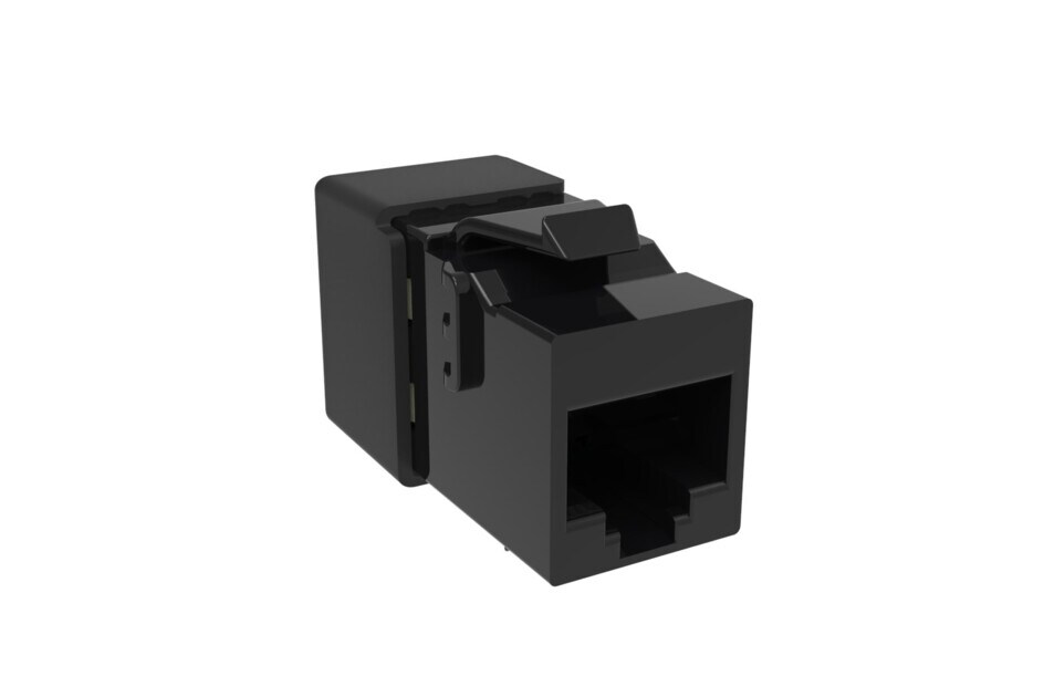 CommScope Uniprise UKJ Series CAT6A Unshielded Modular Jack - Black