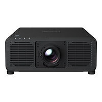 Panasonic PT-REQ10LBU - DLP projector - no lens - LAN - black