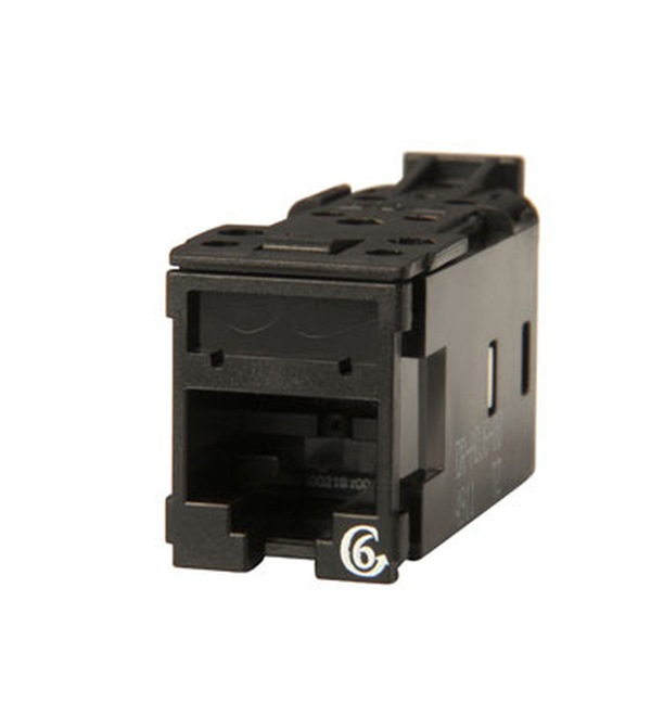 Ortronics Clarity CAT6 High Density Jack - Black