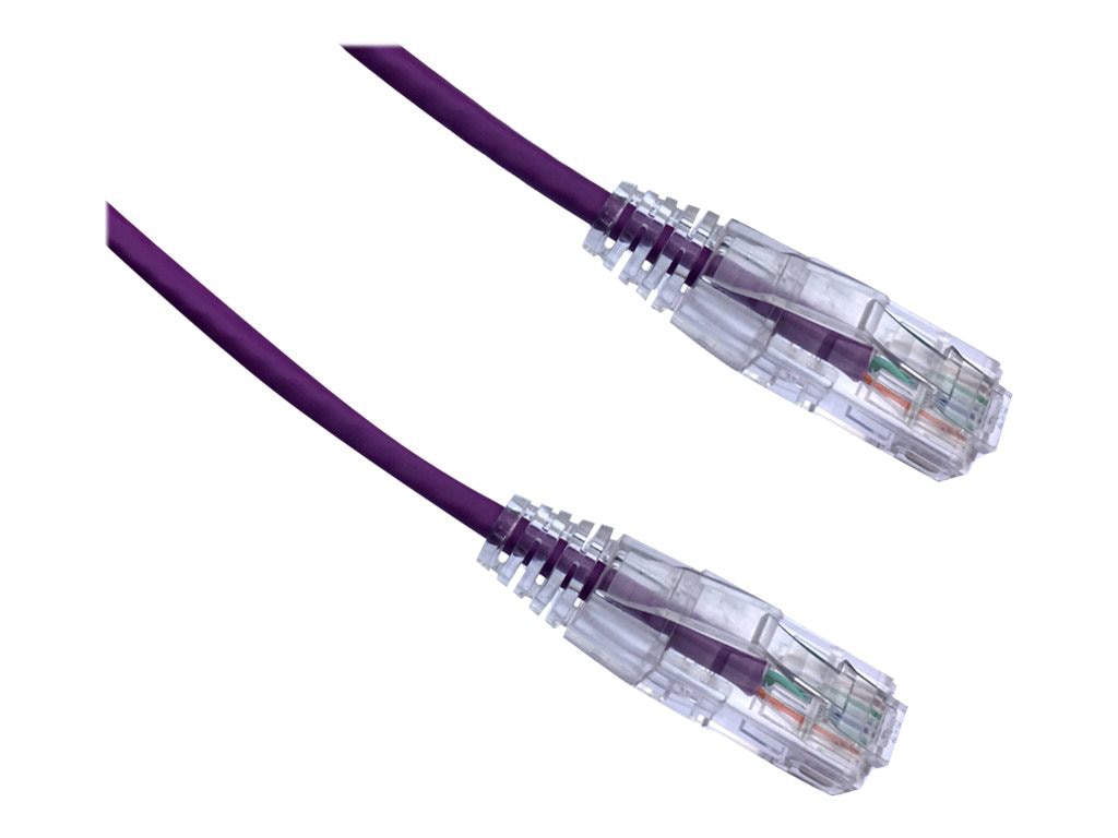 Axiom BENDnFLEX Ultra-Thin - patch cable - 4 ft - purple