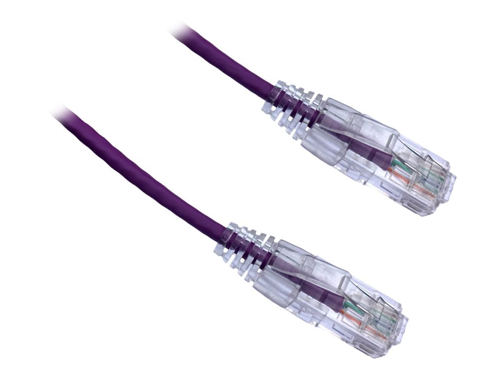 Axiom BENDnFLEX Ultra-Thin - patch cable - 8 ft - purple