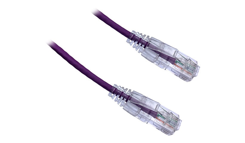Axiom BENDnFLEX Ultra-Thin - patch cable - 8 ft - purple