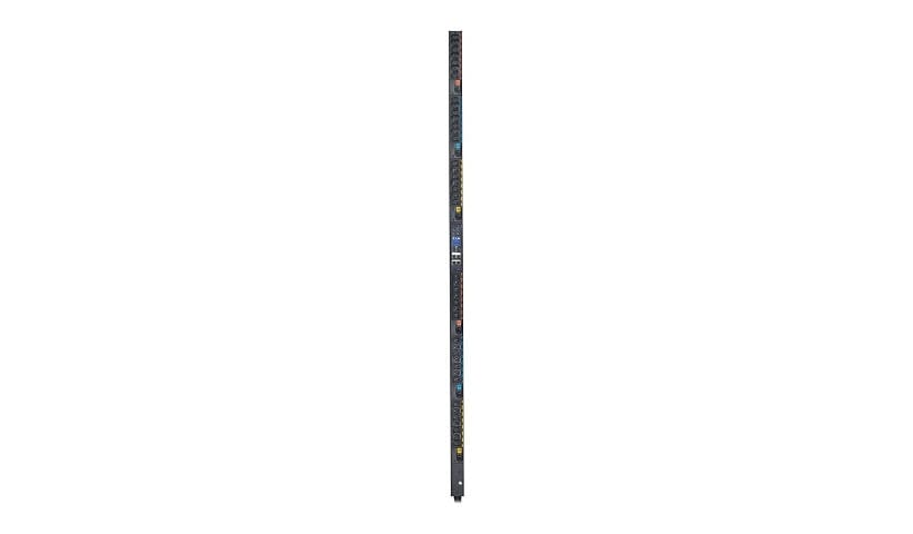 Eaton 3-Phase Metered Input Rack PDU G4, 208V, 42 Outlets, 48A, 17.3kW, 460P9W Input, 10 ft. Cord, 0U Vertical