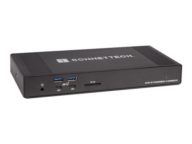 Sonnet Echo 20 SuperDock - docking station - USB4 / Thunderbolt 4 - HDMI, Thunderbolt - 2.5GbE