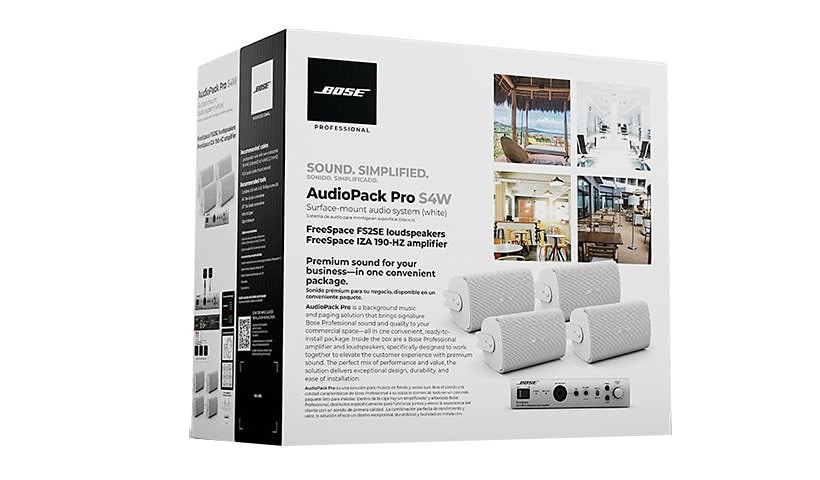 Bose AudioPack Pro S4 - speakers - for PA system