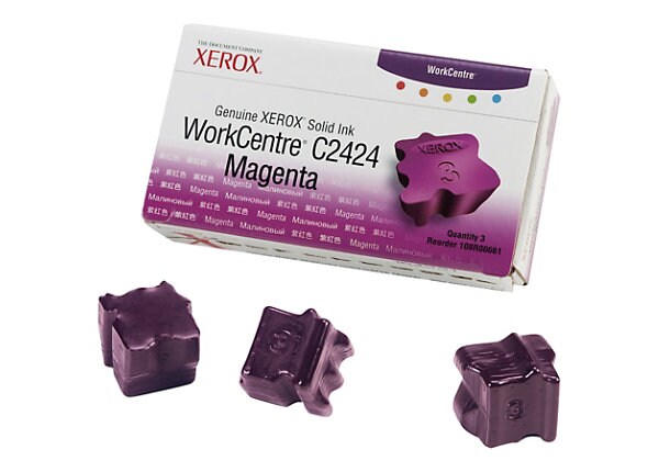 Xerox Genuine Xerox WorkCentre C2424 - 3 - magenta - solid inks