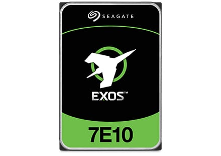 Seagate Exos 7E10 ST10000NM021B - hard drive - Enterprise - 10 TB - SAS 12Gb/s