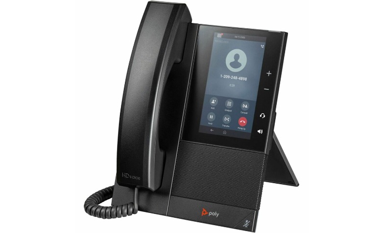 Poly CCX 505 IP Phone - Corded - Corded/Cordless - Bluetooth, Wi