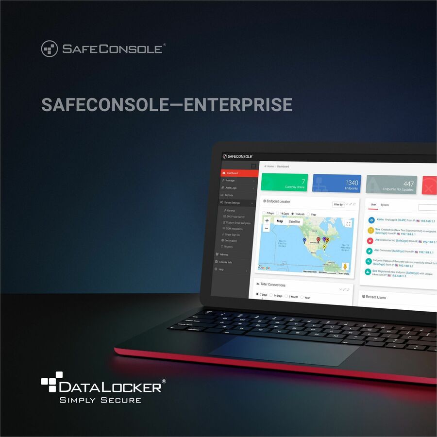 DATALOCKER ENT SAFECONSOLE SVR LIC