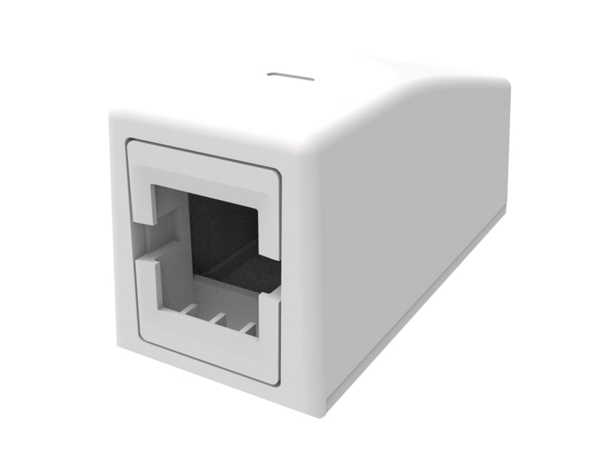 CommScope Single Port Surface Mount Box - Pro White