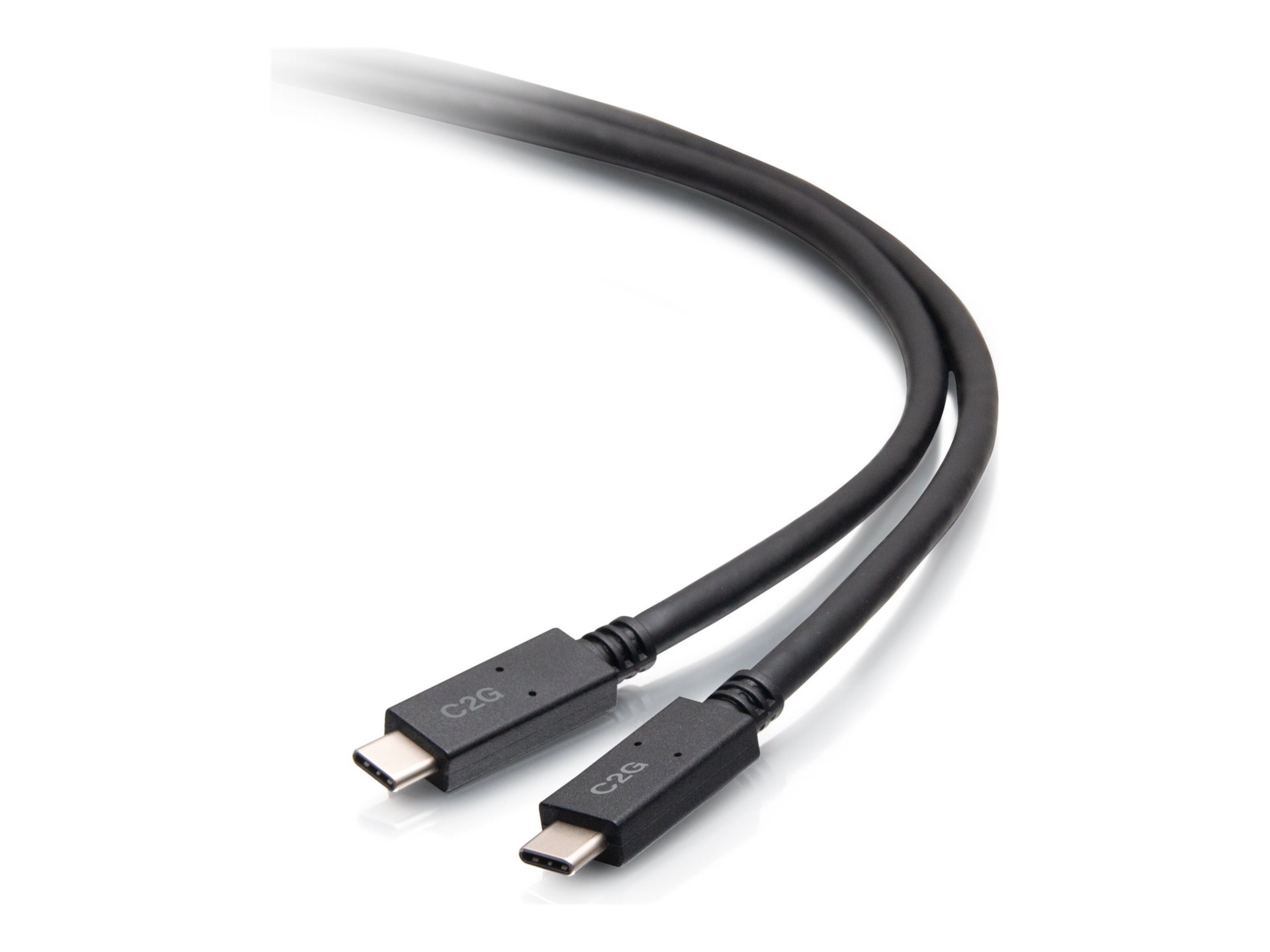 C2G 6.5ft USB C Cable - USB C to USB C Cable - USB 3.2 Gen 1 - 3A, 5Gbps