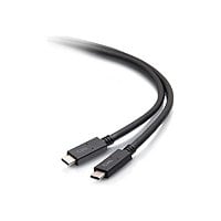 C2G 6.5ft USB C Cable - USB C to USB C Cable - USB 3.2 Gen 1 - 3A, 5Gbps - Black - M/M
