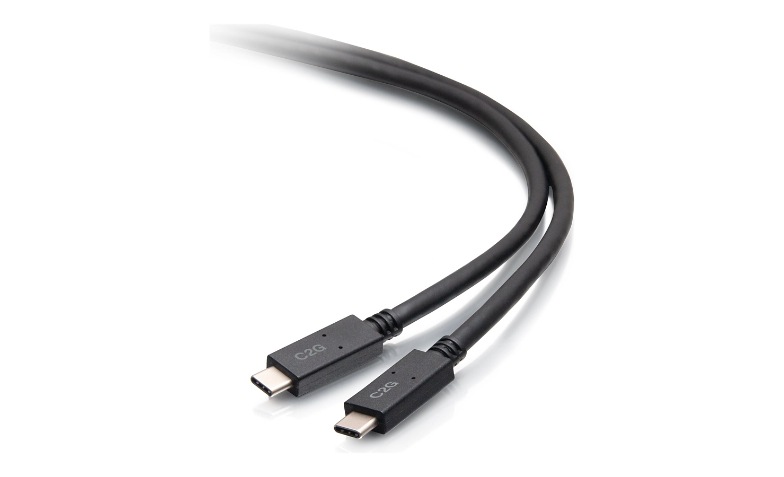 C2G 6.5ft USB C Cable - USB C to USB C Cable - USB 3.2 Gen 1 - 3A