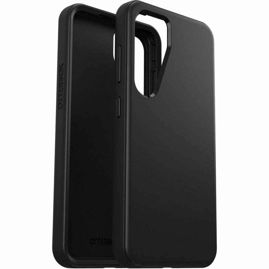 OtterBox Symmetry Smartphone Case for Samsung Galaxy S24 Smartphone - Black