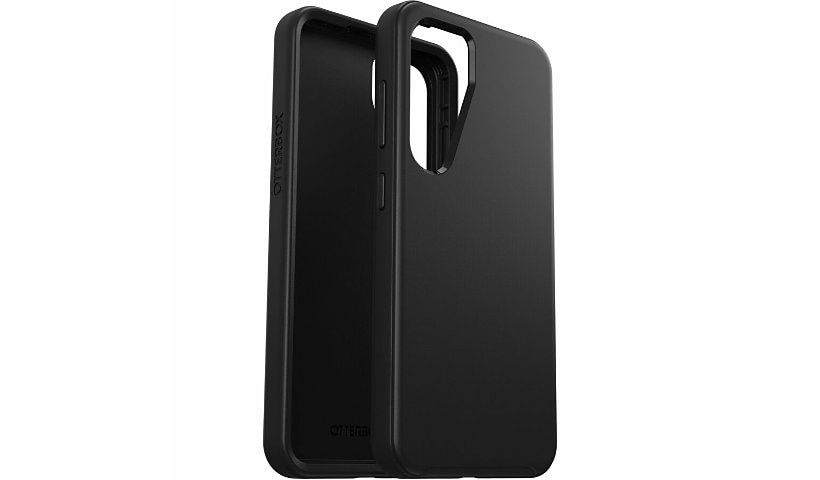 OtterBox Symmetry Smartphone Case for Samsung Galaxy S24 Smartphone - Black