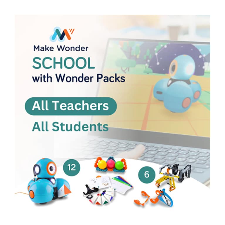 Teq Wonder Workshop Classroom Curriculum Pack with 1 Year Subscription